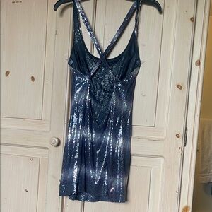 Trf Sparkling Sequin Dress